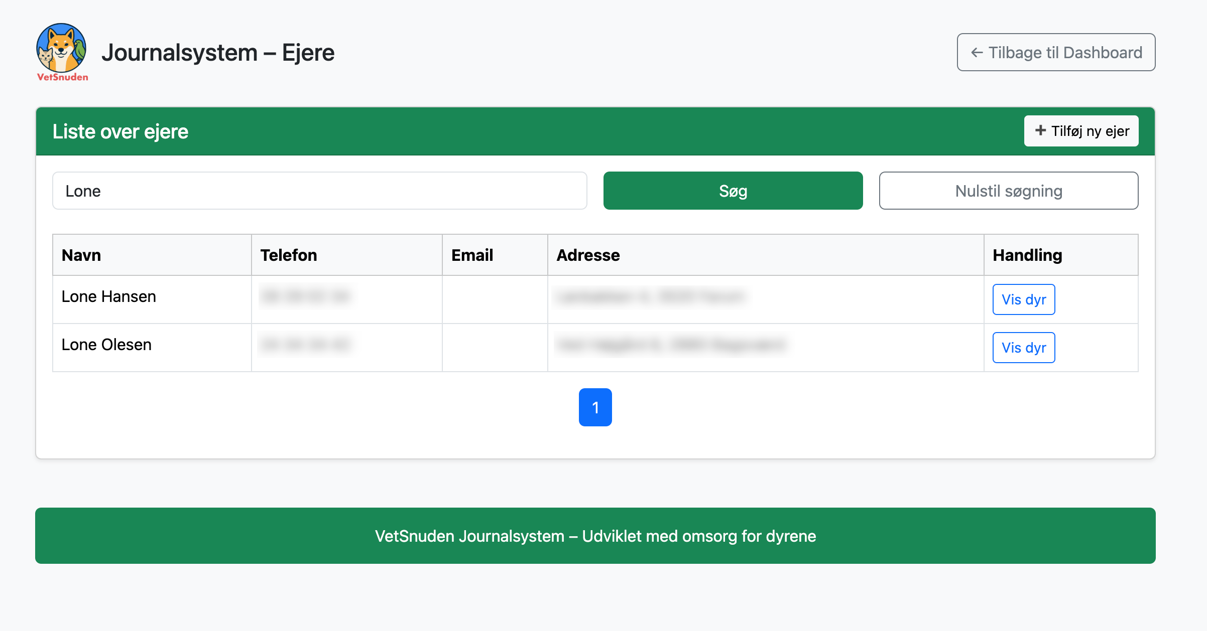 VetSnuden Screenshot